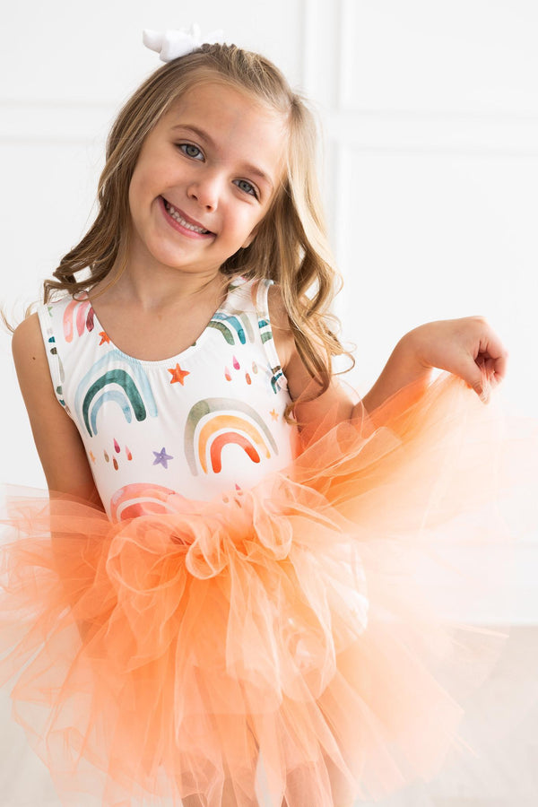 tonal-rainbow-tank-tutu-leotard Mila &  Rose - Sophia's Style-Tonal Rainbow Tank Tutu Leotard-6-12M--1